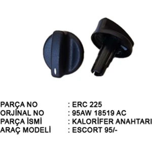 Ford Escort Kalorifer Düğmesi ( Yan )