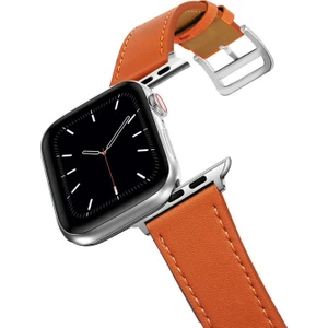 Apple Watch 7-8 41MM 6-5-4 40MM Single Coil Deri Kayış Kordon 3-2-1 38MM