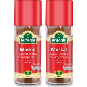 Muskat - Öğütülmüş 55 gr Cam - 2 Adet