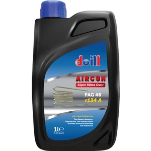 PAG Klima Sistemi Yağı – Kompresör yağı – Ekovat 46 R134 1 Litre (Üretim Yılı: 2024)
