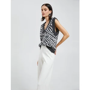 Triko Süveter V Yaka