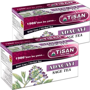 Adaçayı Bitki Çayı 20 Süzen Poşet x 2