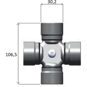 Develi Tarım GU-2050 Istavroz (30,2-106,5) Mafsal Şaft