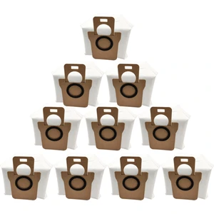 10 Adet Yedek Toz Torbası Omni 1 S X10 + Robotlu Süpürge Aksesuarları Çöp Torbası Parçaları (Yurt Dışından)