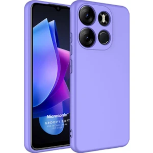 Tecno Spark Go 2023 Kılıf Groovy Soft Lila