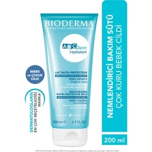 ABCDerm Hydratant Lotion Bebek Cildi İçin Yoğun Nemlendirici, Onarıcı Süt Formda Bakım Kremi 200 ml