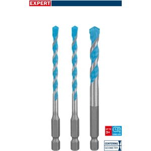Expert Hex-9 Çok Amaçlı Matkap Ucu 3'lü Set 2608900584