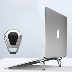 Mini Laptop Standı Masaüstü Laptop Tutucu Laptop Standı Portatif Yapışkanlı Laptop Standı Set