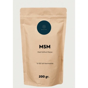 Msm (Metilsülfonilmetan) %100 Saf Hammadde 200 gr