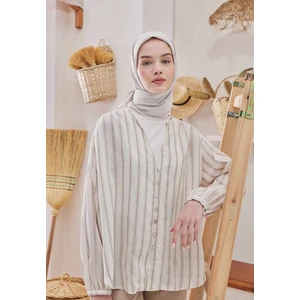 Fresh Scarfs Pamuk Ipek Eşarp Açık Gri