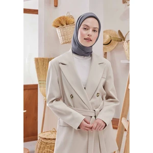 Fresh Scarfs Pamuk Ipek Eşarp Duman