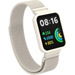 Heptek İletişim Xiaomi Redmi Watch 2 Lite Mıknatıslı Metal Kordon Örgülü Tasarım (Krd-58)