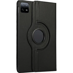Xiaomi Mi Pad 6 Kılıf Kapaklı Standlı 360 Dönebilen Koruma Dn2 Siyah