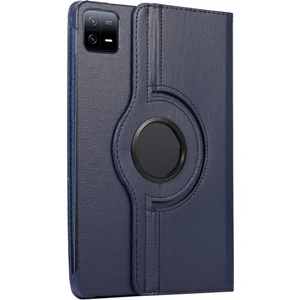 Xiaomi Mi Pad 6 Kılıf Kapaklı Standlı 360 Dönebilen Koruma Dn2 Lacivert