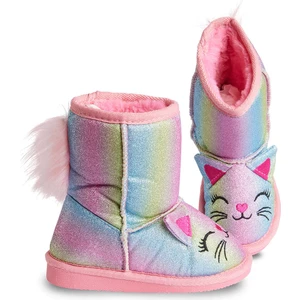 Kedi Renkli Simli Kız Çocuk Bot