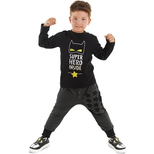 MSHB&G Süper Kahraman Erkek Çocuk T-Shirt Pantolon Takım