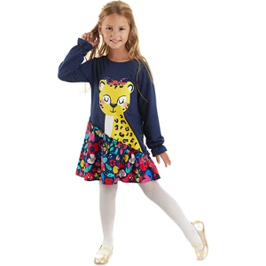 MSHB&G Süslü Leo Kız Çocuk Elbise