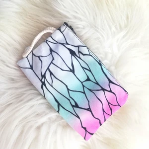 Dream Butik Renkli Mermer Desenli Bez Kalemlik