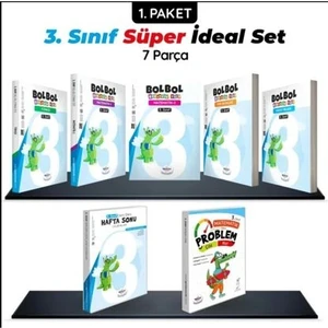 Öğretmen Evde Yayınları 3. Sınıf Süper Ideal Set – 7 Parça
