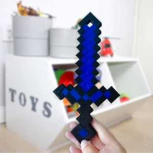 Minecraft Oyuncak Mavi Kılıç 24 cm