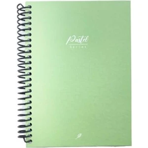 Pastel Color Spiralli Defter Çizgili 120 Yaprak 1622