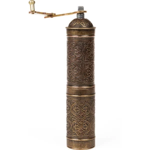 Dmt Copper Home Dmt Gaziantep Otantik Kahve-Baharat Çekme Değirmeni YÜK:22CM Eni:4,5cm  AĞIRLIK:475GR Bakır Renk