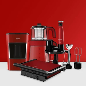 Yeni Trend Kırmızı Resital Mutfak Paketi