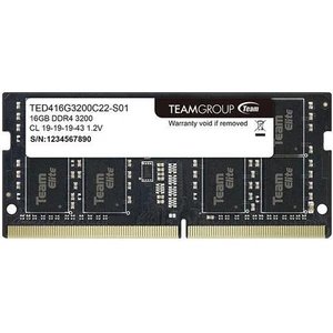Elite 16GB Ddr4 3200MHZ CL22 TED416G3200C22-S01 Sodimm Ram