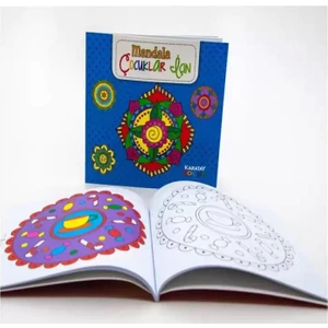 4e Çocuklar Için Mandala 3 Kitap Karatay 4e