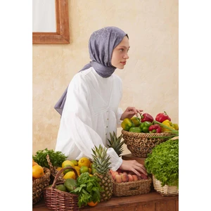 Fresh Scarfs Dıamond Jakarlı Şal Füme