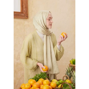 Fresh Scarfs Dıamond Jakarlı Şal Adaçayı