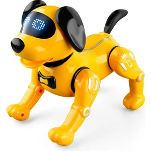 Dogula Uzaktan Kumanda Robot Köpek Oyuncak Push Up Rc Robot Köpeği Erkek ve Kız Çocukları Beyaz (Yurt Dışından)