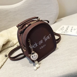 Omuz Çantası Kadın Küçük Çanta Trendy Ins Moda Tüm Maç Messenger Çanta Mini Küçük Sırt Çantası Kore Versiyonu (Yurt Dışından)