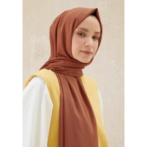 Fresh Scarfs Medine Ipeği Şal Tarçın Kabuğu