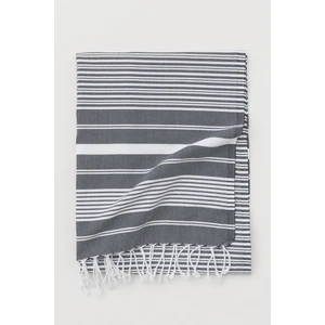 Maryon Peştemal %100 Pamuk Banyo Havlusu Siyah