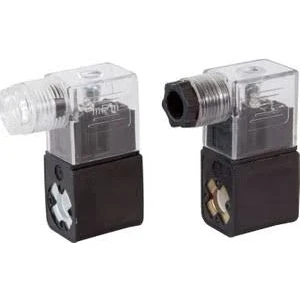 Pnömatik Valf Yedek  9 mm Bobin + Soket 12V Dc - 24V Ac/dc - 110V Ac  - 220V Ac