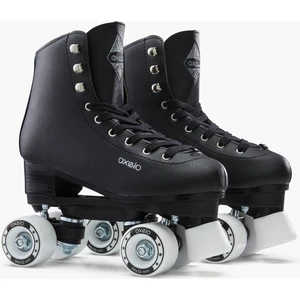 Oxelo Artistik Paten - Siyah - Quad 100