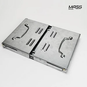 Izgara Mangal Barbekü Katlanır Galvaniz Katlanır Mangal Kutulu