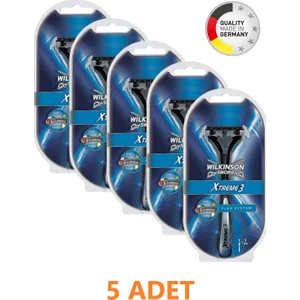 Wilkinson Sword Xtreme 3 - Oynar Başlıklı Sistem Tıraş Bıçağı 5 Adet