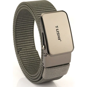 120 cm Erkek Bel Kemeri - Koyu Gri (Yurt Dışından)