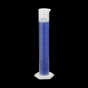 Mezür 500 ml Ölçü Kabı Plastik Şeffaf Uzun Form