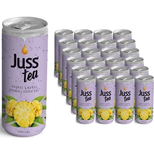 Jusstea Ananas Mango Aromalı Soğuk Çay 250ML X24 Adet