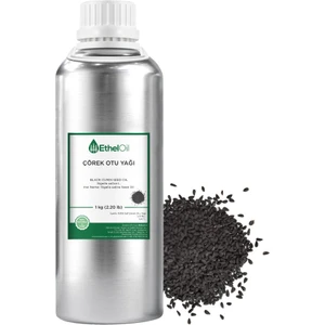 Çörek Otu Sabit Yağı - Etheloil – 1 kg - %100 Saf ve Sabit Yağ – Üretici Firma, Yüksek Kalite, Toptan Satış - Black Cumin Seed Oil - Nigella Sativa L.