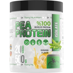 Torq Nutrition Vegan Pea Protein %100 Bezelye Proteini 500 gr - Muz Aromalı