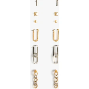 Çoklu Metal Küpe Seti 6'lı