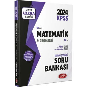 Data Yayınları 2024 Ultra Serisi KPSS Matematik & Geometri Soru Bankası