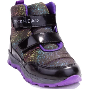 4183 Siyah Mor Snowshell Ortopedik Günlük Kız Çocuk Bot