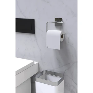 Yapışkanlı Gümüş Tuvalet Kağıdı Tutacağı Tuvalet Wc Kağıtlık
