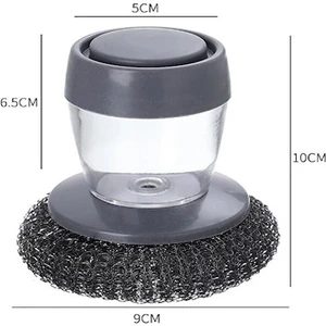 Else Nippon Deterjan Hazneli Tel Sünger, Deterjan Hazneli Sihirli Bulaşık Teli