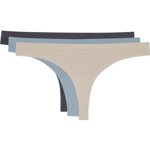 Los Ojos 3 Adet Seamless Tanga Külot 3xthong